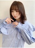 〈藤間〉ミニウルフくびれミディ