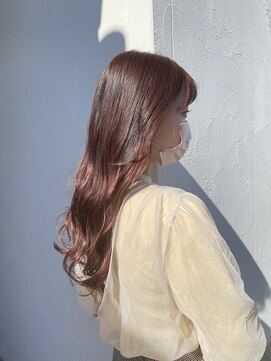ジュエ ヘアー デザイン(Jue hair design) ゆるふわピンクベージュカラー