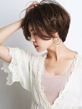 クロード モネ 吉祥寺店(Claude MONET) ＜MONET＞センターパートの無造作エッジショート[吉祥寺]