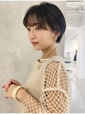 切りっぱなしボブピンクブラウンブリーチ髪質改善レイヤー池袋