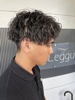 ヘアープロポーザー ラグ(hair proposer Leggu) メンズ縦落ちツイストスパイラル/ハイライト/大分メンズスタイル