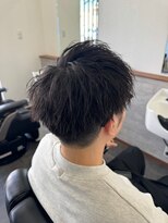 エイト(AITE)&nbsp;マッシュパーマ/ウルフ/アッシュブラック/カルマパーマ/川口12