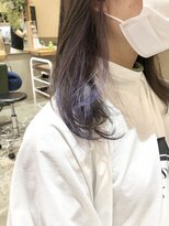 シャペウ駒込&nbsp;パープル系インナーカラー