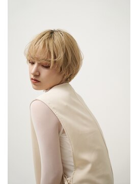 ラシェンテ エイジア 高槻(La Sente Aja) 【ケアブリーチ】ミルクティーベージュ