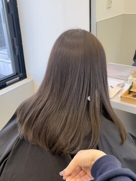 ゴウトゥデイシェアサロン 町田店(GO TODAY SHAiRE SALON) ブリーチ無し透明感グレージュカラー♪