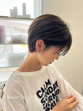 バサラ 敷戸店(basara) ショート×ハイライト×グレージュ