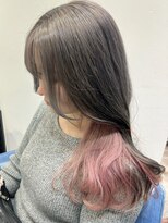 ウーロス(uros.)&nbsp;【SENA】インナーペールピンク シルバーアッシュ