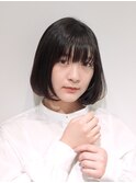 大人可愛い小顔前下がりボブ×ナチュラルボブ×ミニボブ20代30代