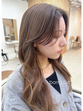 アイノウ(I know) 毛流れがかわいい顔まわりカット＊