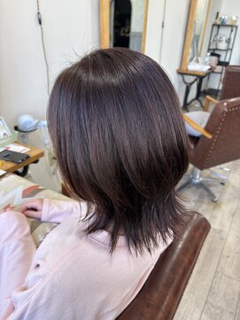 セライロ 千葉(celilo) レイヤーロブ×ピンクブラウン◎