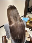 【Solis六本木】グレージュ×髪質改善トリートメント