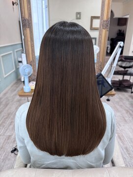 ラボヌールヘアーノーブル 新越谷店(La Bonheur hair noble) 極上髪質改善/美髪ストレート【美髪】【イメチェン】