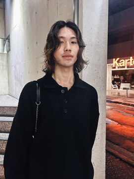 メゾンアクア 表参道(Maison ACQUA) =メンズボブパーマ/メンズボブ/フェザーパーマ／MEN’S HAIR