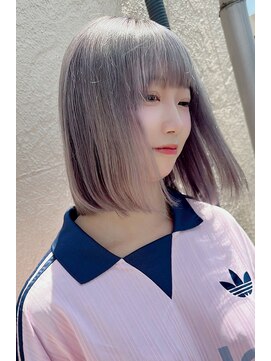 アフィナー(Afinar) 【横浜/横浜駅】ペールピンク/愛されボブ/HIRO