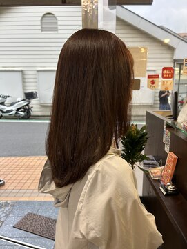 ジャストヘア ラポール 北久里浜店(just hair RAPPOR) 【根岸真奈美】レイヤースタイル/ブラウン系カラー