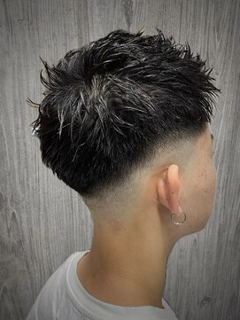 ゴート 香椎(GOAT) メンズカット/パーマ/ニュアンス/フェザー/フェード/20代/30代