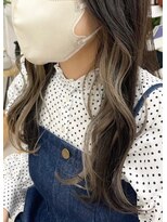 ミリ 奈良店(mm)&nbsp;インナーカラー/デザインカラー/ベージュ/近鉄奈良