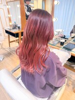 ネオリーブ チロル 横浜西口店(Neolive CiroL.)&nbsp;グラデーションカラー/レッドオレンジ/デザインカラー【横浜】k