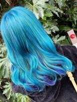 ルーム(Room304)&nbsp;青髪 / ブルーヘアー/ カラーバター