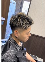 ナチュラルフェードでさわやかさ◎お好みに合わせた仕上がりに！【綾瀬/北綾瀬/メンズ/理容室】