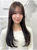 髪質改善/ワンホンレイヤー/顔周り/透明感カラー/韓国ヘア/吉川