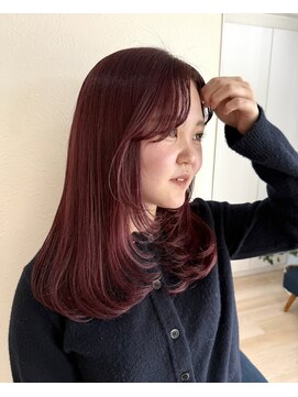 ゲリール ヘア プラス ケア(guerir hair+care) 【guerir hair + care】ボルドーカラー