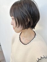 ステアケース ギンザセブン(stair:case ginza7)&nbsp;レイヤーショートボブまとまる時短ヘア