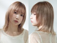 アース コアフュール ボーテ 成田店(EARTH coiffure beaute)の雰囲気（ブリーチ　ハイトーン　ダブルカラーもお任せください♪）