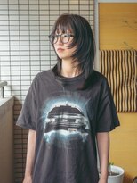 サロン シー(salon sea) salon sea とわ ニュアンスグレージュカラー×レイヤースタイル