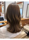 レイヤーカット6.30オリーブベージュ