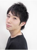【ヘアジュレドゥ 花井】 メンズ黒髪ショート