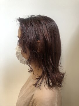 ルクール(Le Coeur) 無造作ミディアムウルフ