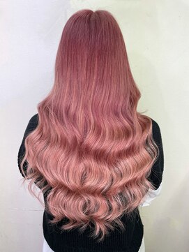 ネクスト 池袋(NEXT) ピンクベージュ/ピンクカラー/ケアブリーチ/ダブルカラー/池袋