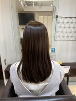髪の引っ掛かりが気になった方に、酸熱トリートメント