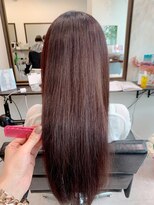 ☆髪質改善カラーでピンクブラウン☆/髪質改善とカラー/