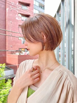 ダヴィン 中目黒(DaVin) 【DaVin中目黒】ショートボブ ベージュカラー 20代30代40代☆