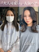 アフロート ギンザ(AFLOAT GINZA)&nbsp;【白川style】20代30代40代小顔カット大人かわいいくびれモテ髪