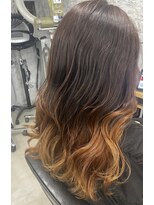 ミコ(MICO hair)&nbsp;オレンジグラデーション