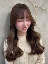 ロンドアヴァントゥス 池袋(Lond aventus)&nbsp;韓国、ワンホン、ミディアムヘア、ショコラベージュ