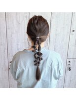 ヘアーリゾートノーブル(Hair Resort Noble)&nbsp;個性派ポコポコタイトアレンジ