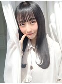 髪質改善美髪プレミアムトリートメントで艶髪☆前髪ぱっつん☆