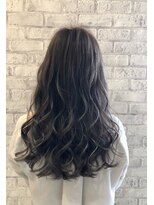アース 新越谷店(HAIR&MAKE EARTH) コントラスト３Dハイライト　白髪ぼかし　外国人風カラー