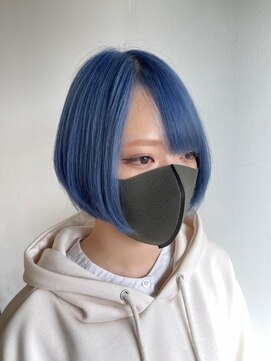 ニュート(Neut ) インディゴブルー×ショート