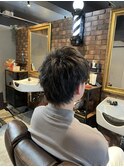ツーブロウルフスタイル