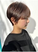 【担当:高下将一】マッシュショート、カラー¥11000