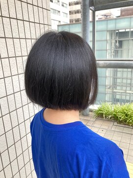 スタジオ アルファプラス 日暮里店(studio α+) 30代40代50代◎大人ナチュラル前下がりボブ　日暮里