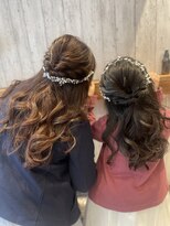 ロッカ ヘアーイノベーション(rocca hair innovation)&nbsp;親子でヘアセット！