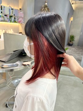 クリム(qulim) レッド×ブラック【インナー】