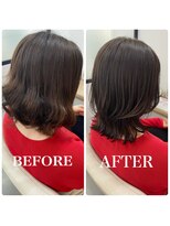 ヘアーアートシフォン 池袋西口店(Hair art chiffon)&nbsp;大人ガーリー/ダークアッシュ/着物/縮毛矯正/白髪染め/池袋