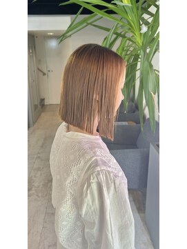 ロナ 岡崎竜美丘店(RONA) 夏らしいベージュボブ♪